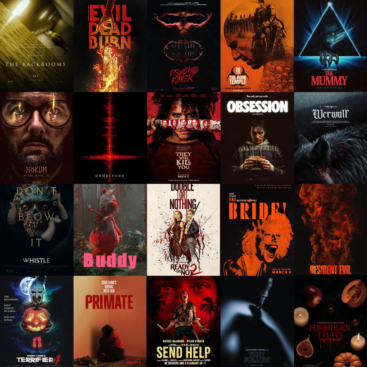 sillierdeadite's tweet image. horror fans are eating good this year