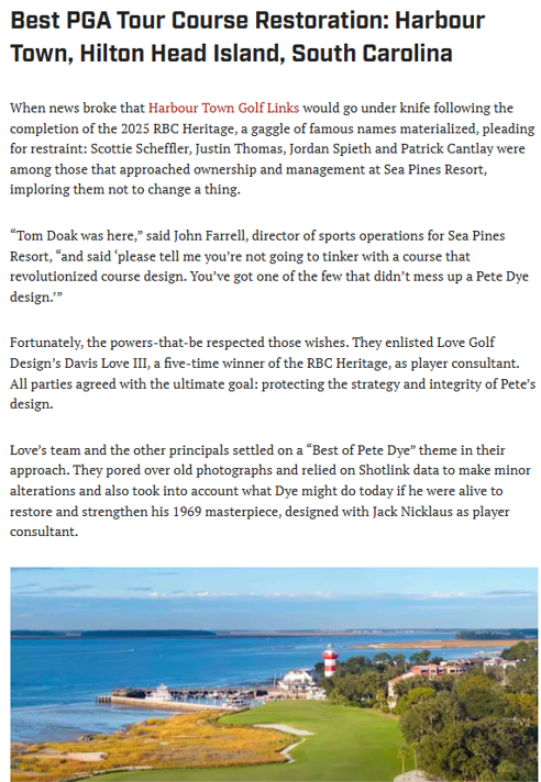 Love Golf Design tweet media