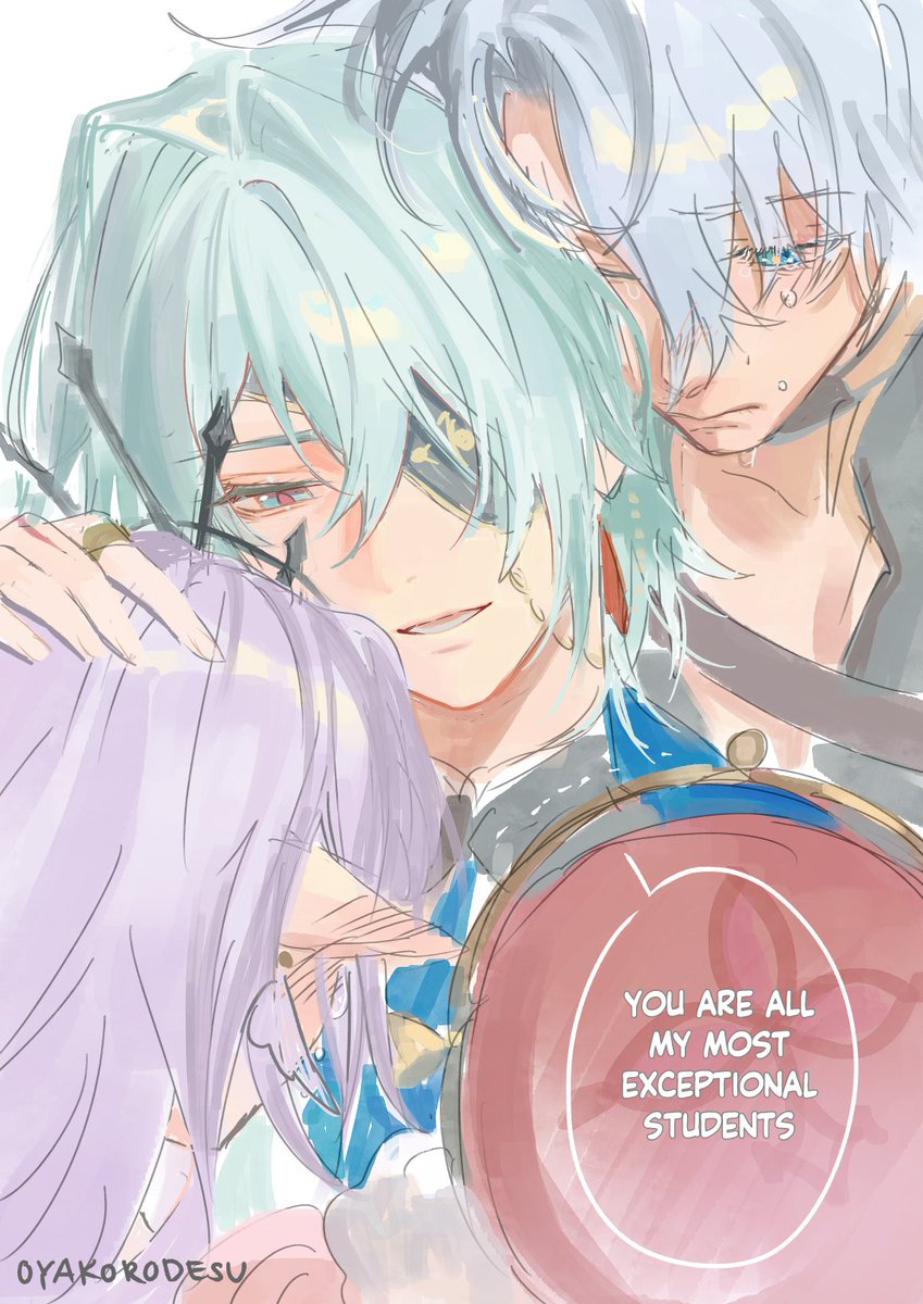 Ends up crying happily