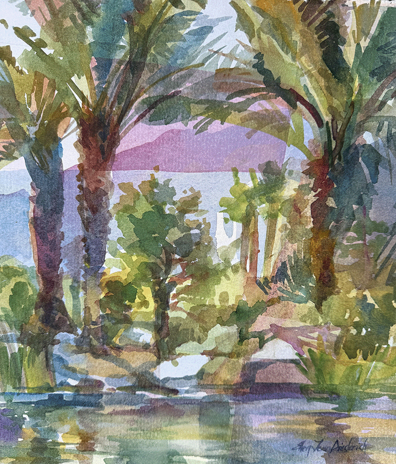 EJDstudio's tweet photo. Garden Oasis 🎨 Painting of the Week
Don't miss the Desert Open Studios Tour where I was chosen as one of six out of 159 artists for a curated tour 🙌
#CapturingtheLight #OriginalWatercolorArt #PleinAirPainting #ShieldsDateGarden #DesertOpenStudiosTour - https://t.co/sCIzWzuReU https://t.co/X5JOQbulax