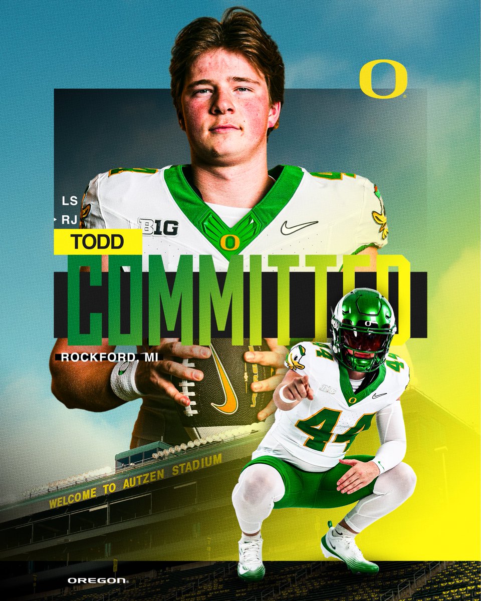 RJTodd15's tweet image. Committed 🏠🦆 @CoachJoeLorig  @oregonfootball @SpecialTeamsU