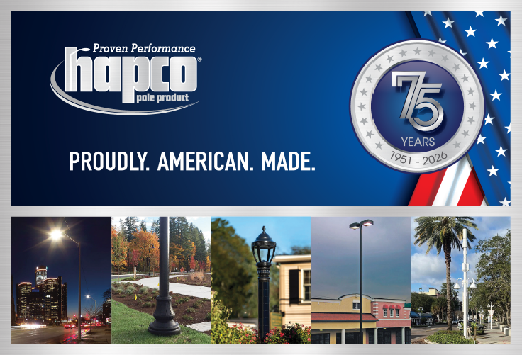 hapco's tweet image. 2026 marks a major milestone—Hapco’s 75th year in the lighting pole industry. We’re celebrating a legacy of American manufacturing, trusted partnerships, and continued innovation.
Read more: bit.ly/3YtHuDR
#Hapco #Anniversary #Legacy #Celebration