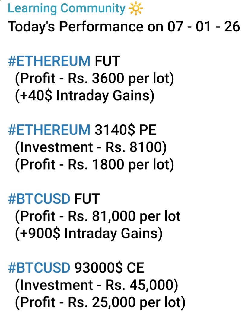 🙏 #Intraday Action in #Crypto Segments on 07 - 01 - 26 ✓ #BTCUSDT 🎯  #Ethererum ❤️ #Dogecoin 🎉 #Toncoin #SMALLCAP #TradingTips #GOLD #SILVER  #BITCOIN #TradingStrategy #StocksInFocus #DRREDDY #VODAIDEA #GUJGAS #IGL  #NCC #ITC #DRREDDY #HUDCO #IREDA ...