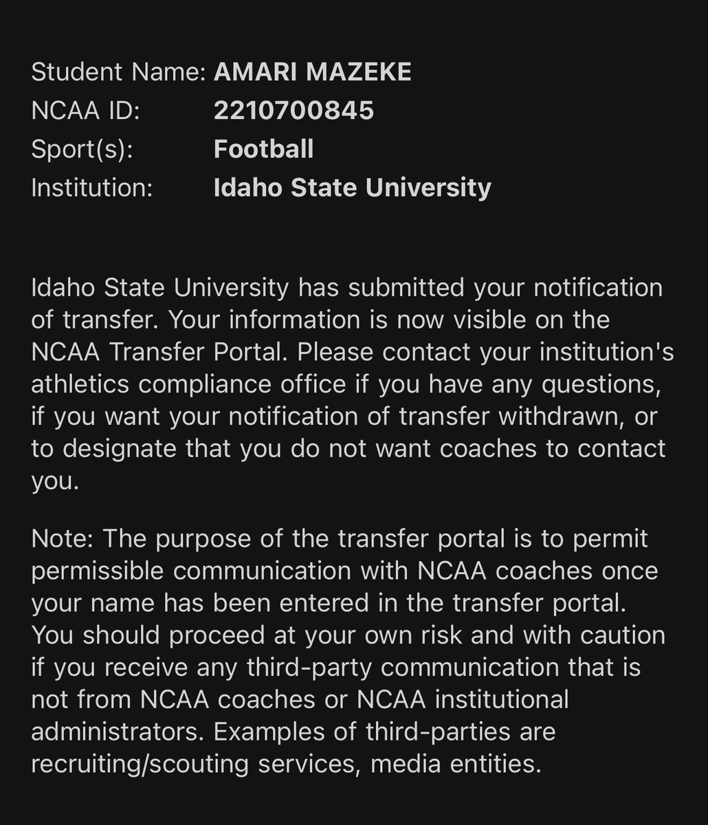 Amari Mazeke tweet media