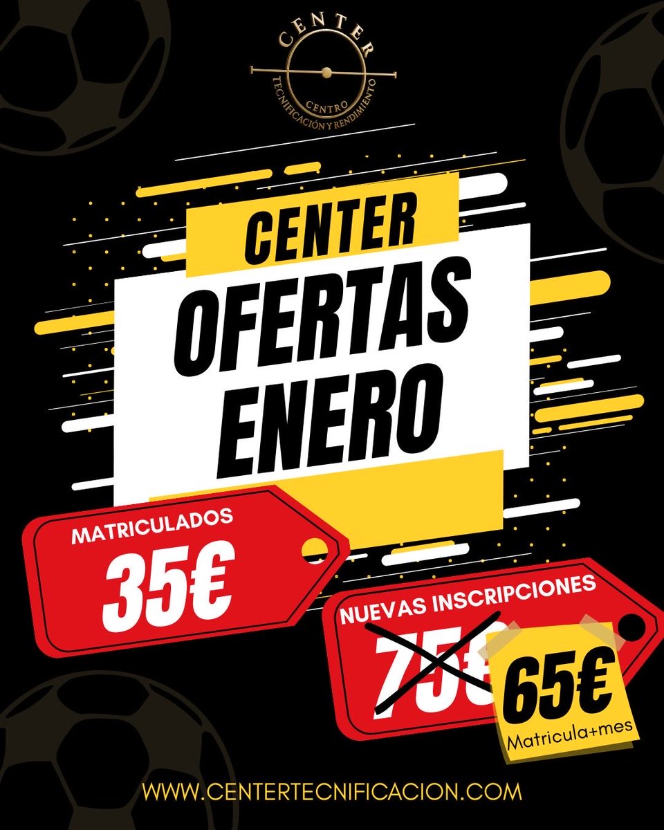 CENTER1380964's tweet image. Enero + Center = 💥 DESCUENTOS 💥

Aprovecha nuestras ofertas y empieza el año ahorrando.

Entra en nuestra web y selecciona tu paquete!

centertecnificacion.com

#Center #Tecnificacion