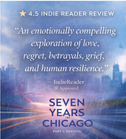 CGF_Sports's tweet image. ⭐ 4.5 IndieReader Review | IR Approved
“An emotionally compelling exploration of love, regret, betrayals, grief, and human resilience.”
— @IndieReader

Seven Years in Chicago: Part I – Survival
