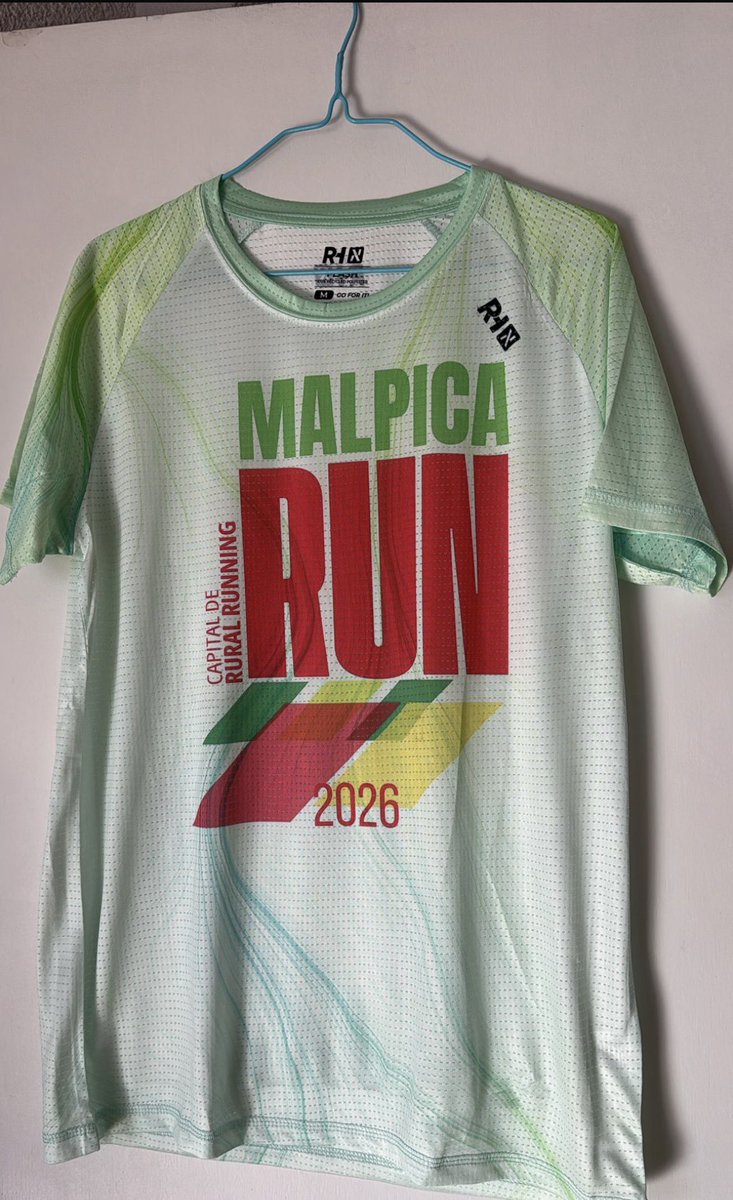 Os presentamos la camiseta de la XI edición de la carrera popular de Malpicade Tajo en honor a San Sebastián .La capital del Rural Running