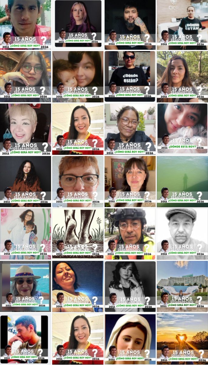 FUNDENL's tweet image. 📣 Nos seguimos preguntando: ¿Cómo será Roy Hoy? Sí desde hace 15 años no lo vemos. Gracias a quienes se han sumado a la búsqueda de Roy a través de esta campaña de visibilización  #CómoSeráRoyHoy #11DeEnero #15Años
 twb.nz/comoseraroyhoy