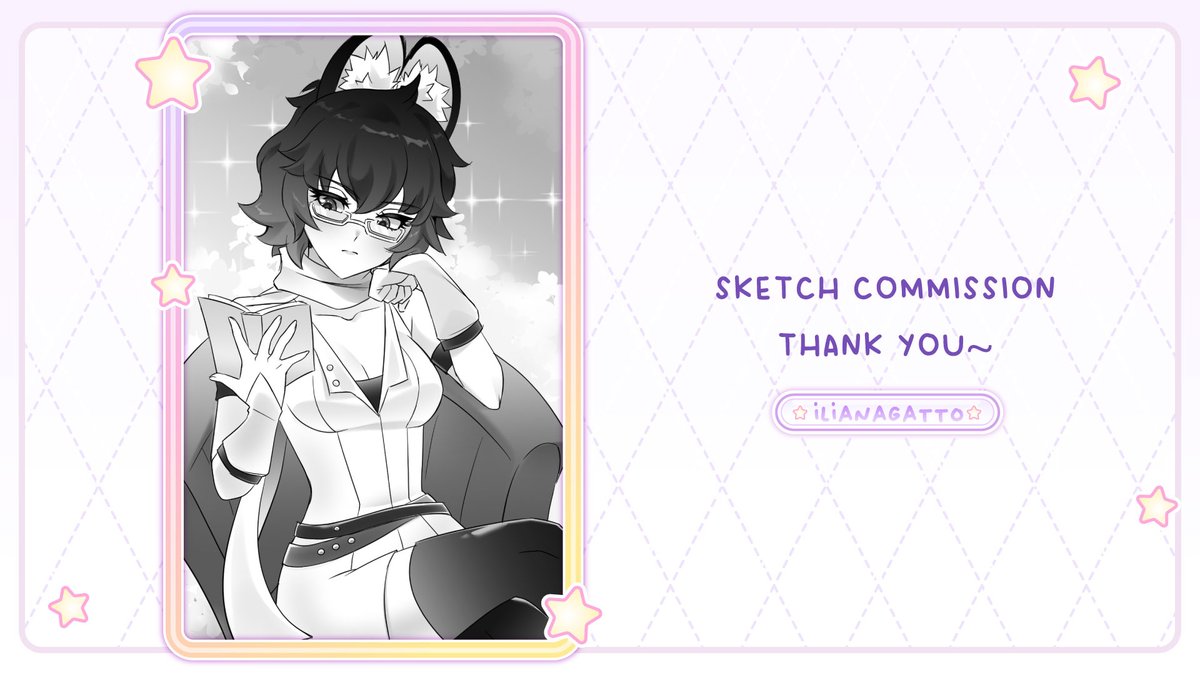 Gorgeous sketch I did for only 15 USD~ 
Check out my #VGenComm