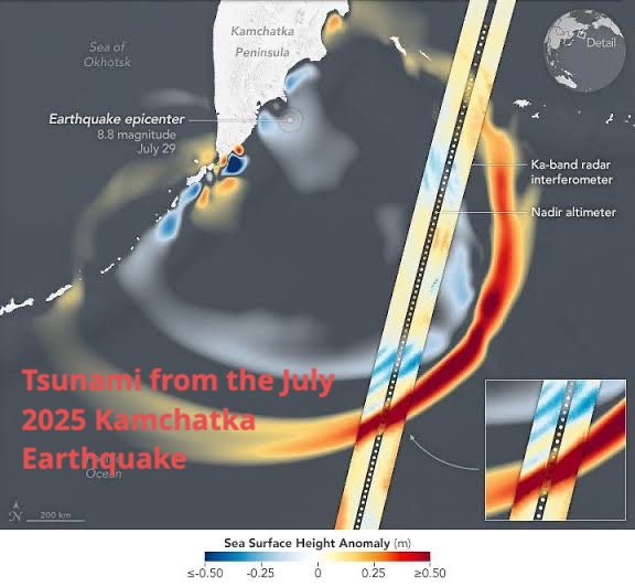 New analysis of data recorded by one of NASA's most cutting-edge satellites has revealed that an earthquake tsunami created an intricate pattern of waves, in contrast with the previous assumption that tsunami move as one large, simple wave. 

Read more: mailchi.mp/americangeo/da…