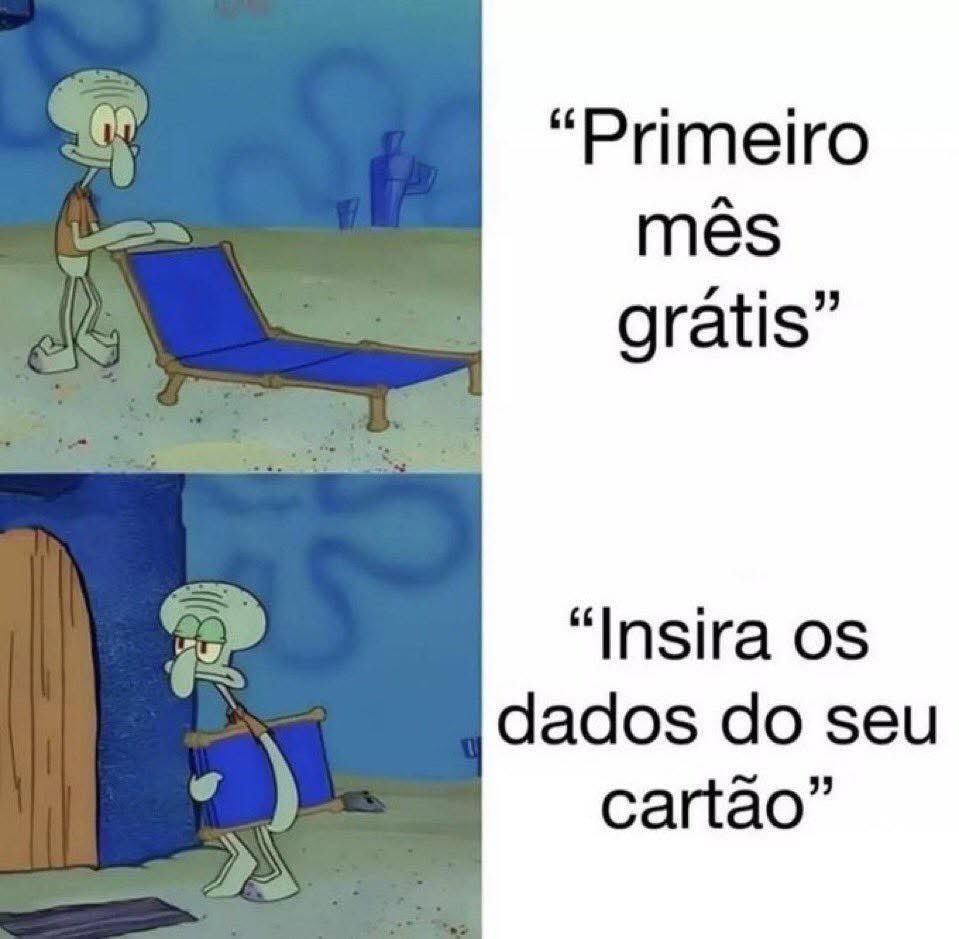 eu desisto na hora