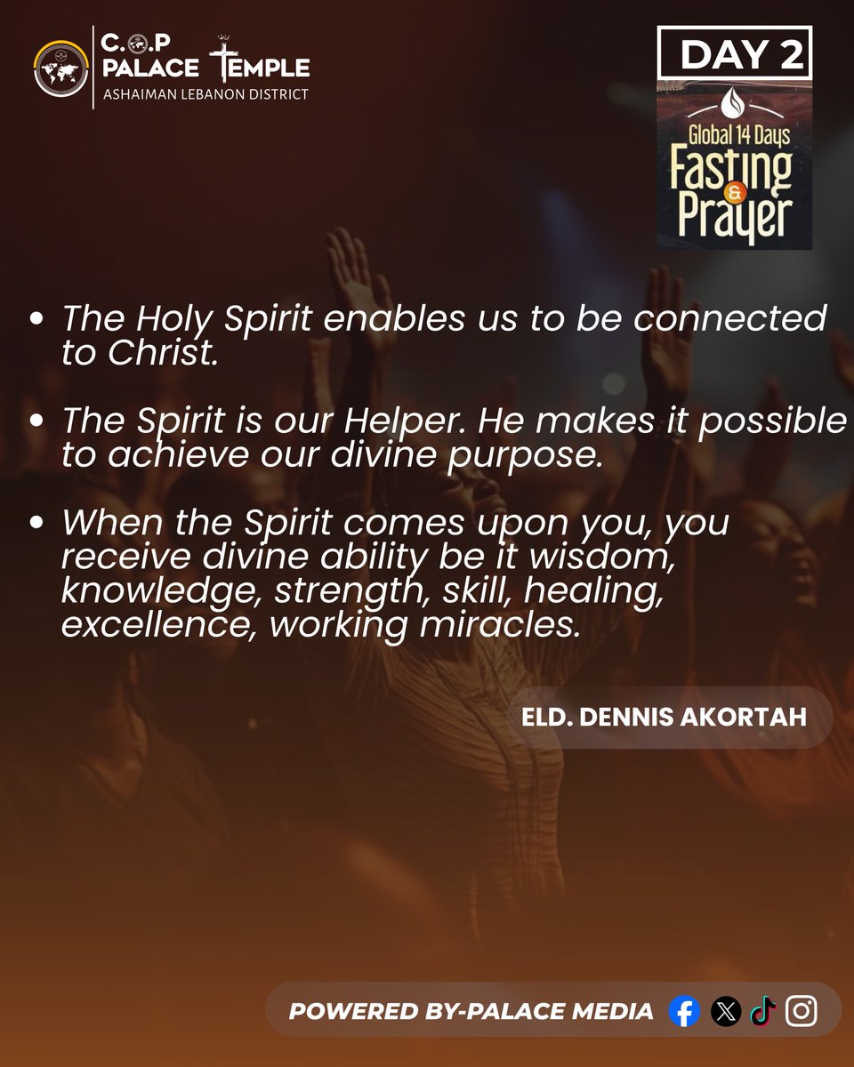 PIWCPT's tweet photo. Global 14-Day Fasting and Prayers.

Join your church family, and let's pray! Don't miss out 🙏. #pocessingthenations #itsallaboutJesus #thecophq #palacetemplecop #fypppp https://t.co/nNFaGzCPCZ