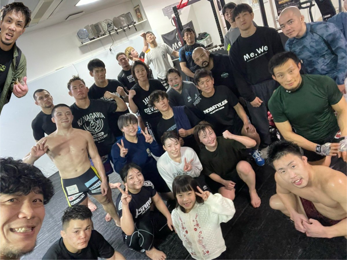 夜MMA。反省点が多いけど、しっかりイメージ作って仕上げていきます。充実した冬休みでした☃️