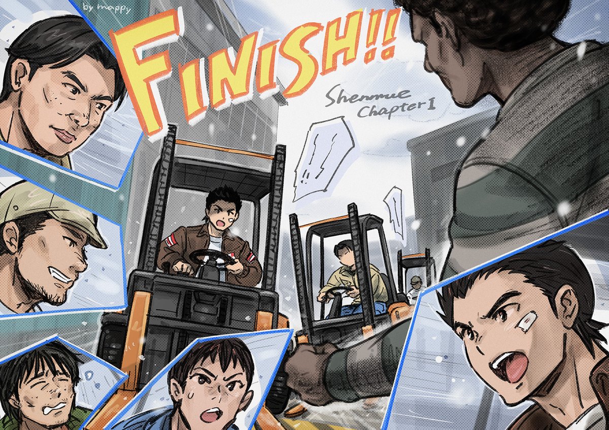 \\\ 新春シェンムー描き初め /// #LetsGetShenmue4