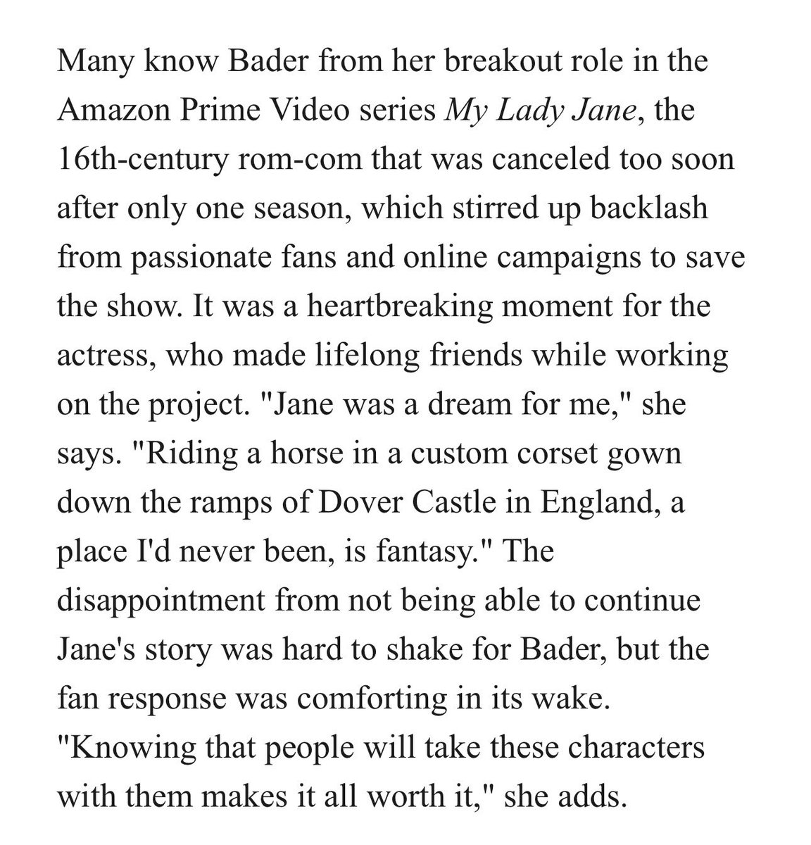 fourmclren's tweet image. emily always saying how playing jane was a dream for her 😭😭 “lifelong friends” i’m crying that’s family

"knowing that people will take these characters with them makes it all worth it" jane grey you’ll always have my heart #myladyjane