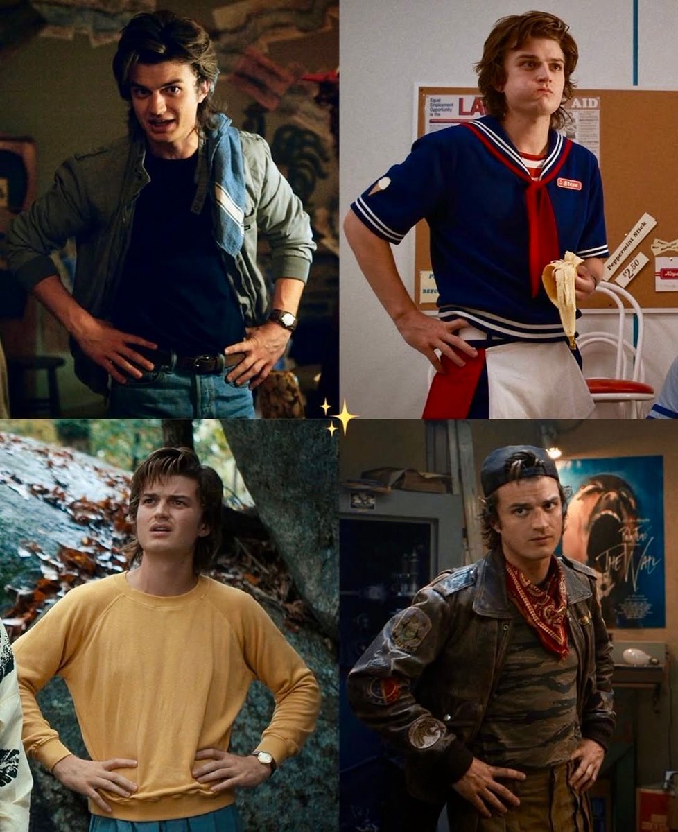 StrangerNews11's tweet image. Steve “hands on his hips” Harrington