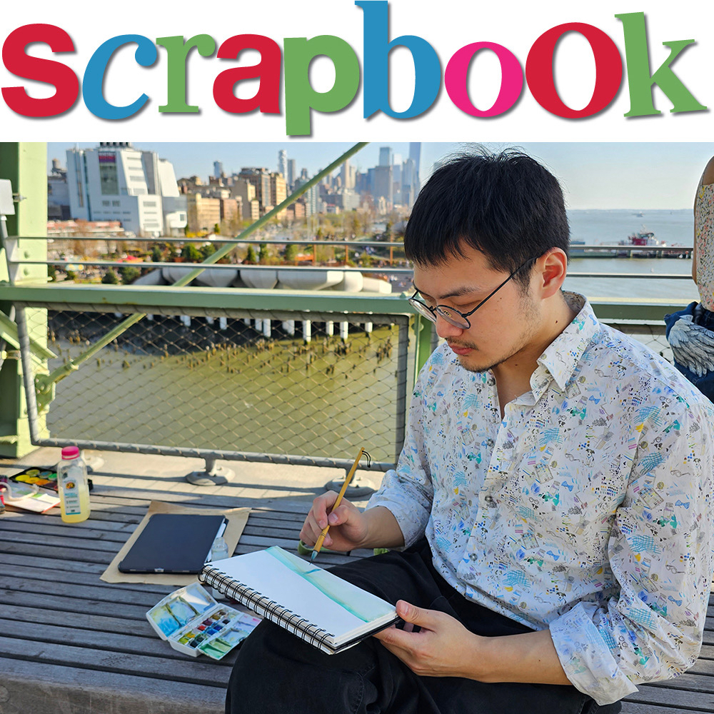 _illustrationX's tweet image. Weston Wei’s SCRAPBOOK: MFA Lessons, Edvard Munch, Mulholland Drive &amp;amp; Hot Pot... 

Read it here ow.ly/LK6U50XT1Gt

#WEAREILLUSTRATIONX #Scrapbook #Creativity #Interview #WestonWei