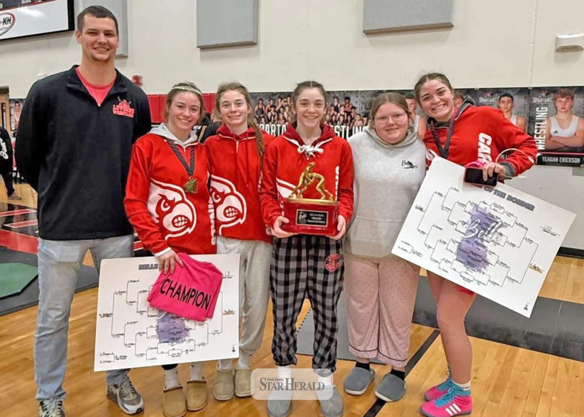 Luverne girls ‘Rock’ Belle of the Border meet. For coverage see the Jan. 8 edition of the Star Herald in print and online, star-herald.com.