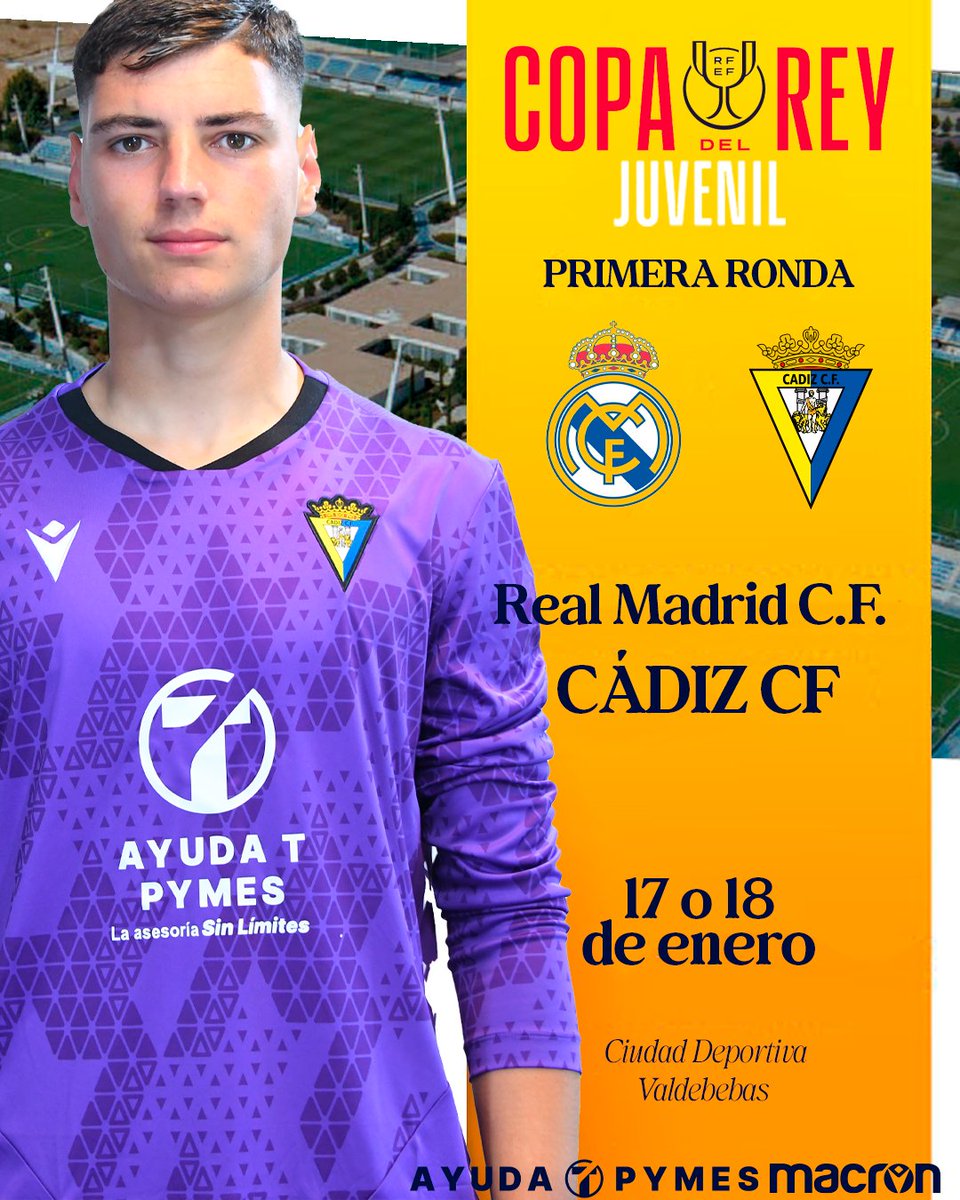 ¡𝐘𝐀 𝐓𝐄𝐍𝐄𝐌𝐎𝐒 𝐑𝐈𝐕𝐀𝐋 𝐏𝐀𝐑𝐀 𝐋𝐀 𝐂𝐎𝐏𝐀 𝐃𝐄𝐋 𝐑𝐄𝐘 𝐉𝐔𝐕𝐄𝐍𝐈𝐋!

👉Nos enfrentaremos a la <a href="/lafabricacrm/">Cantera Real Madrid</a> el 17 o 18 de enero para la primera ronda de la #CopaDelReyJuvenil