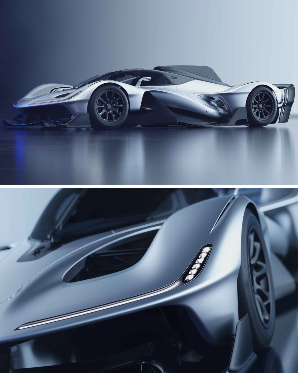 themanualguide's tweet image. Red Bull reveals the final RB17 design, its first production hypercar, created by legendary F1 designer Adrian Newey.

#redbullhypercar #rb17 #hypercar