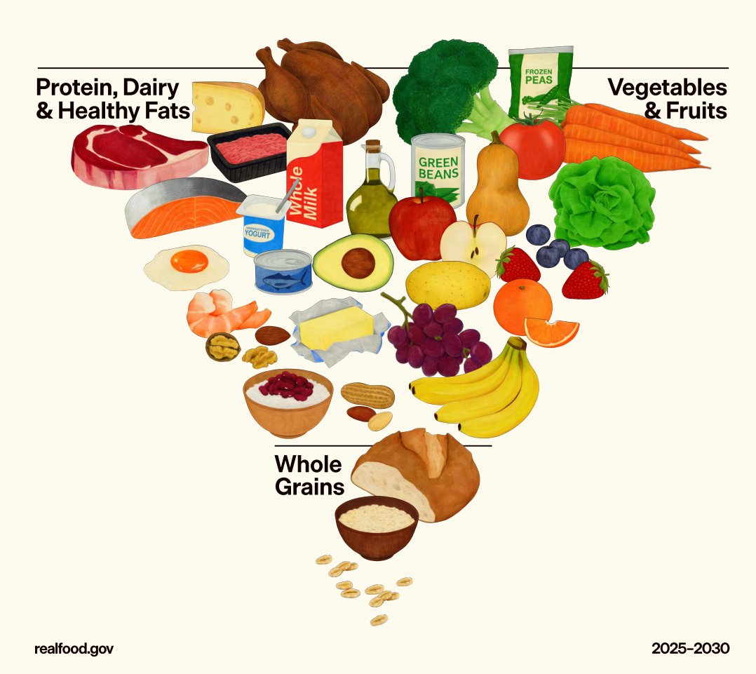 DoctorTro's tweet image. Finally the Food Pyramid we deserve! Retweet if you are excited about our NEW dietary guidelines