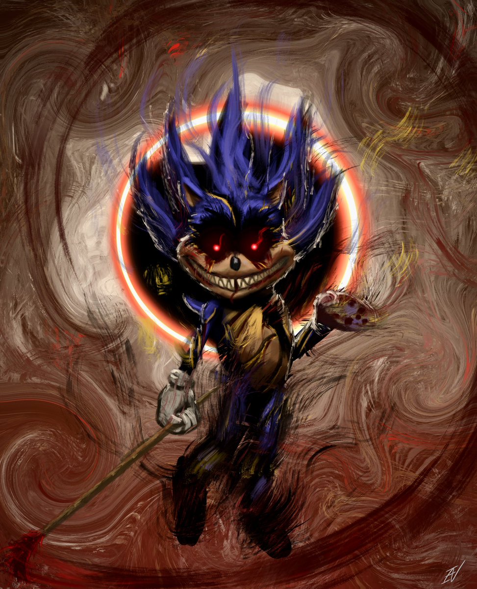 Sonic.exe the blood painter