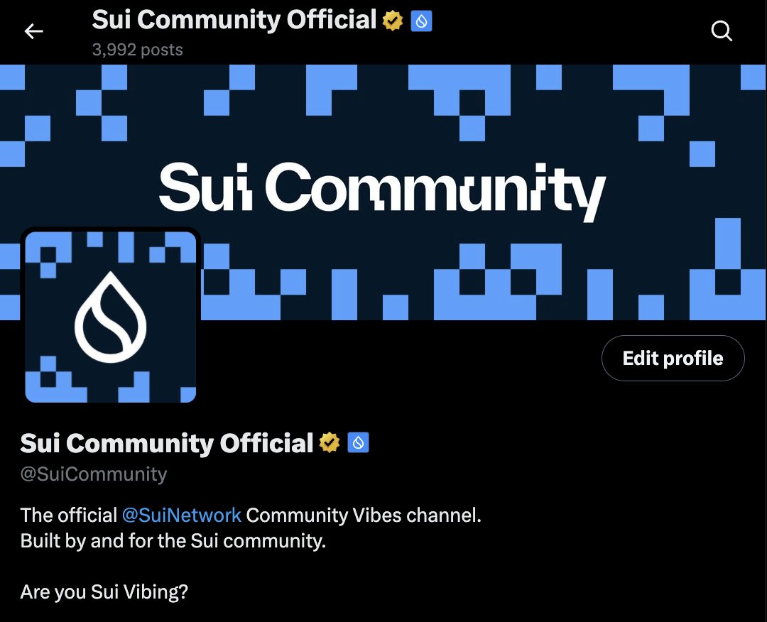 Sui Community Official tweet media