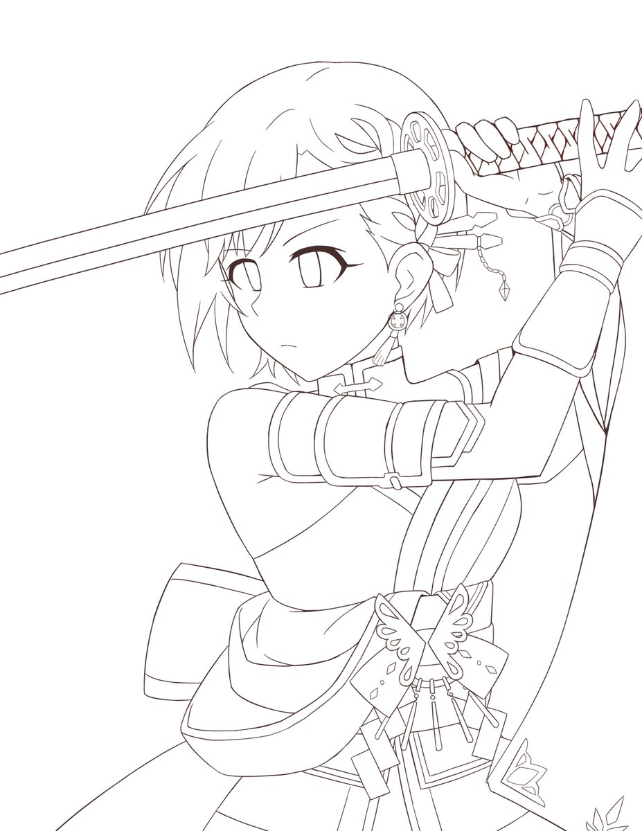 何とかここまできた😇
だいぶ時間かかっちゃってるけど今週中に仕上げたい 