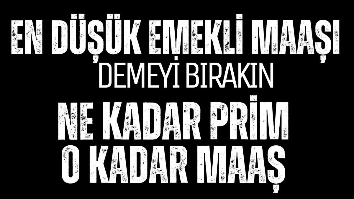 Sürekli en düşük emekli maaşını artırarak yüksek prim ödemiş emekliye en büyük haksızlık yapılmıştır
Tüm emekliyi kapsayan düzenleme şarttır ama İLK ÖNCE
#MemurEmeklisineAdalet  sağlanmalı, VERİLEN SÖZ TUTULMALIDIR‼️

#EmekliMemur 
<a href="/Akparti/">AK Parti</a> 
<a href="/MHP_Bilgi/">MHP</a> 
<a href="/herkesicinCHP/">CHP 🇹🇷</a> 
<a href="/iyiparti/">İYİ Parti</a>