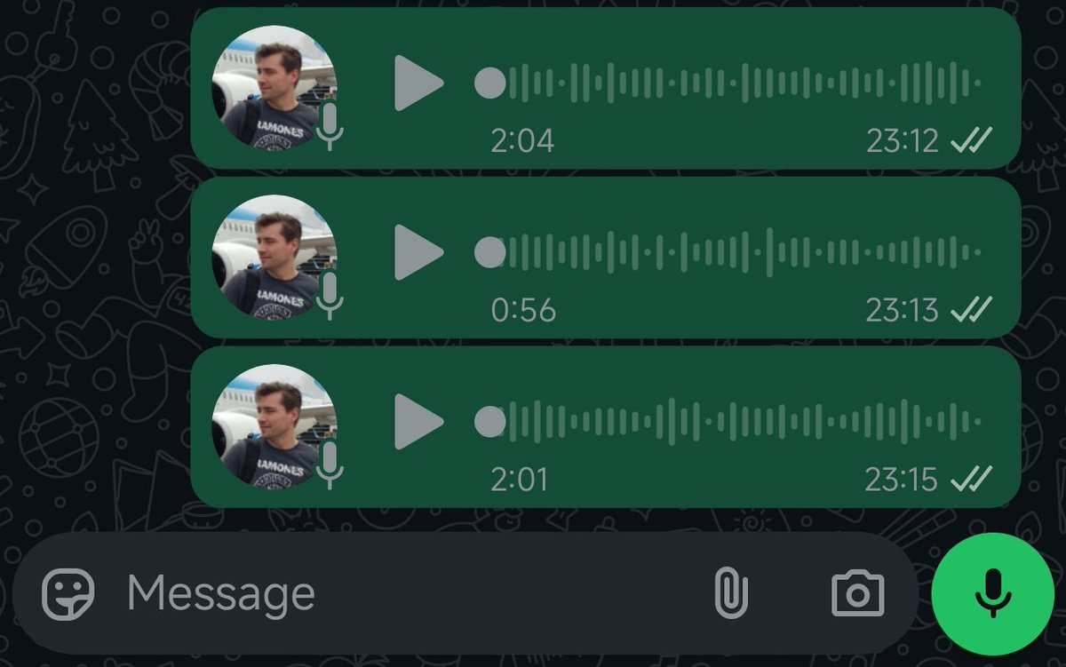 Un rústico tweet media