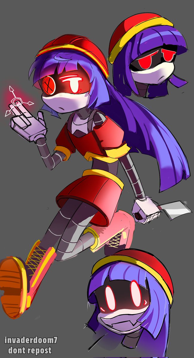 invaderdoom7's tweet photo. nunca se que escribir, asi que hola, como estan?? #mdtwt #smallartist #murderdrones https://t.co/WkL50BBSV5
