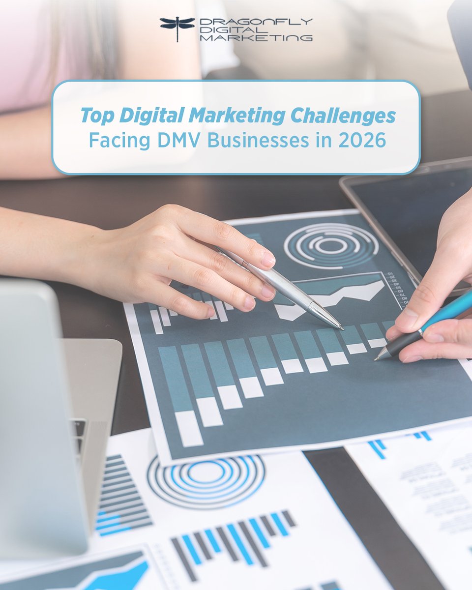 Digital marketing in the DMV is evolving faster than ever.

Our latest article explores the biggest hurdles DMV companies encounter, and the strategies they need to stay competitive in one of the nation’s most demanding regions. Read more here: dragonflydm.com/top-digital-ma…
