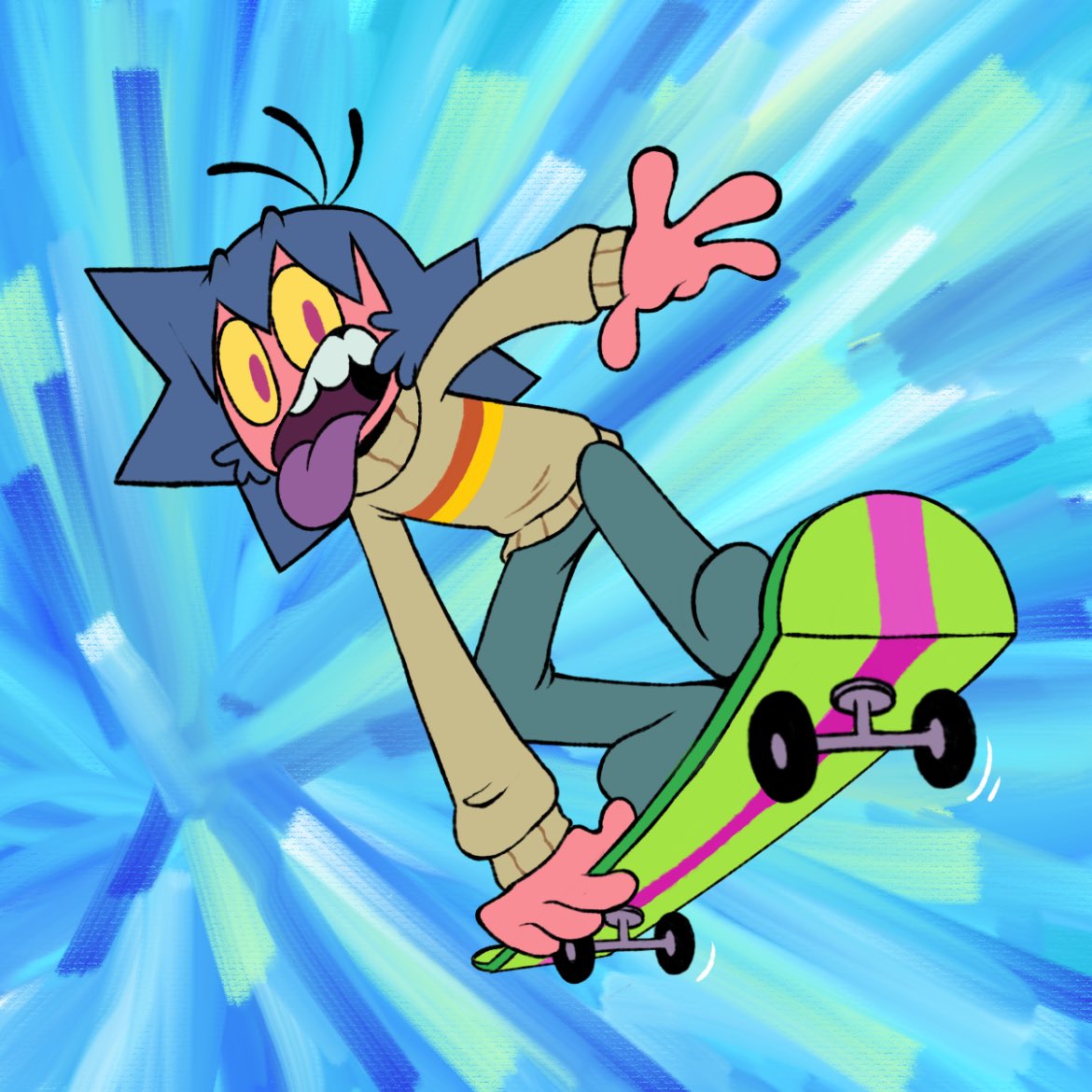 Filsonink's tweet image. Skating Filson
#digitalart #cartoon #drawing