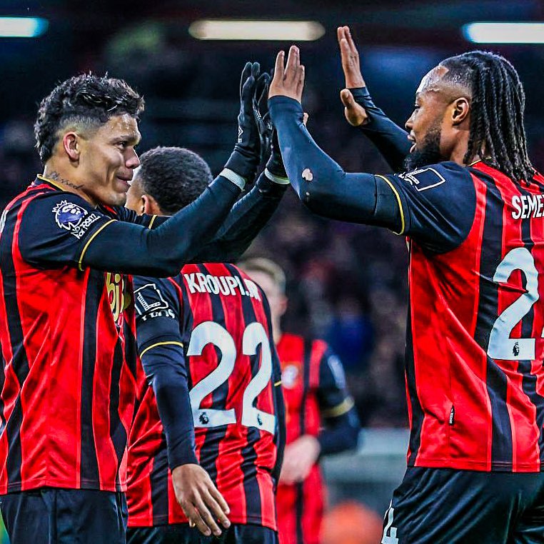 eurofootcom's tweet image. 🚨🚨 Bournemouth have won their FIRST match since October 2025! ✅ 

❌ 3-1 loss vs Man City 
❌ 4-0 loss vs Aston Villa
⚖️ 2-2 draw vs West Ham
❌ 3-2 loss vs Sunderland
❌ 1-0 loss vs Everton
⚖️ 0-0 draw vs Chelsea
⚖️ 4-4 draw vs Man United
⚖️ 1-1 draw vs Burnley
❌ 4-1 loss vs…