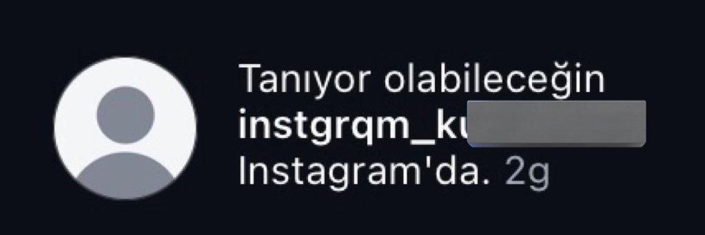 acaba kimin fake hesabısın