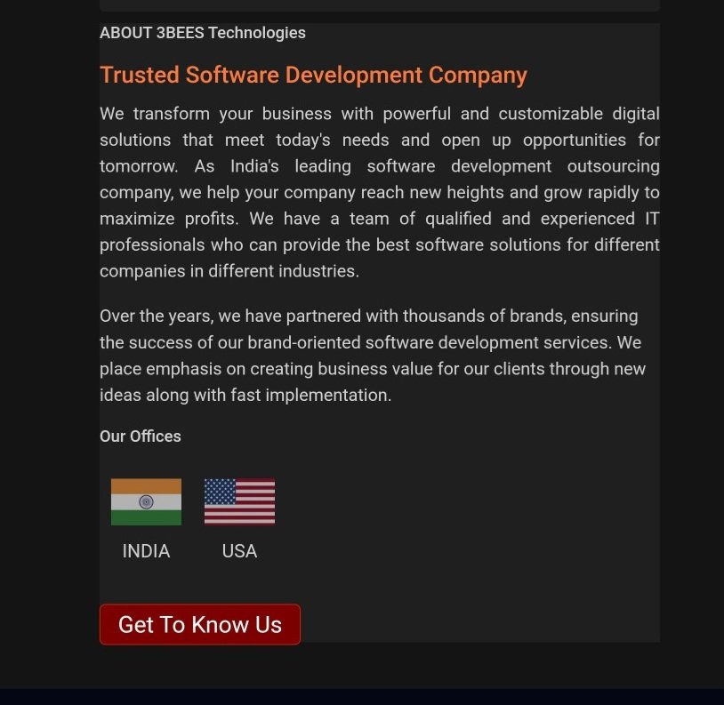 DrRepatriator's tweet image. Can anyone guess how many H1Bs are registered to this address in #Irving #Texas 
➡️➡️➡️ 66
3BEEs Technology- take note of the indian flag on their website.  

Can anyone also guess who the attorney is on these 66 H1Bs?

That's right, Chand Parvathaneni.
@mangolassi93
@info_maiden…