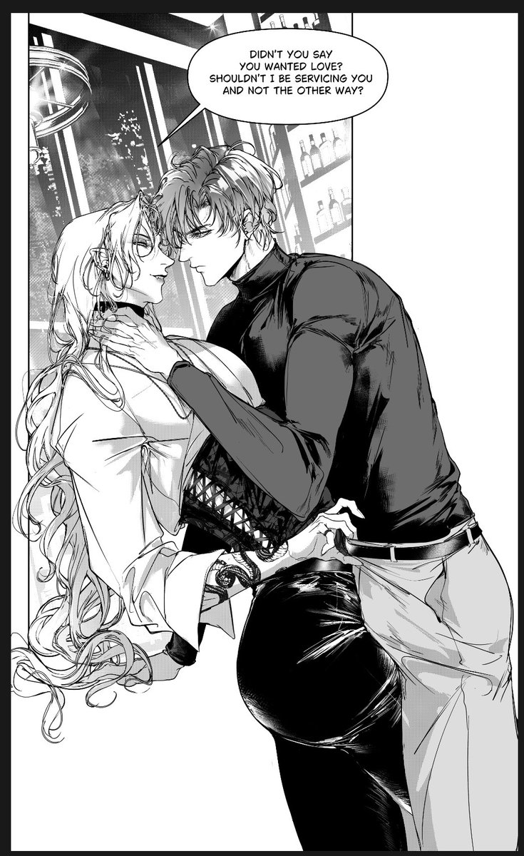 authorbread's tweet image. ALPHA VAMPIRE X ALPHA HUMAN 🔥

"The Vampire's Last Omega" only on @tapas_app 🖤

Art credit: @norei_0