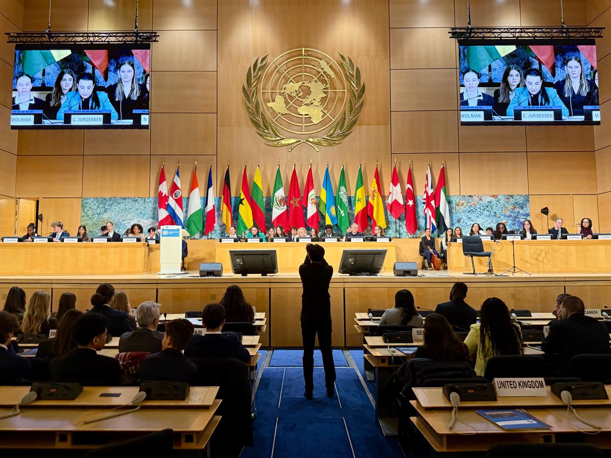 CelineJurgensen's tweet photo. Véritable laboratoire de diplomatie, #FerMUN montre que le multilatéralisme est l’affaire de tous. La 🇫🇷 est fière de soutenir cette initiative, qui forme des jeunes &amp; leur donne espace &amp; voix dans la construction du monde. Heureuse d’avoir ouvert l’édition 2026 avec 500 jeunes ! https://t.co/B9UuALNtGE
