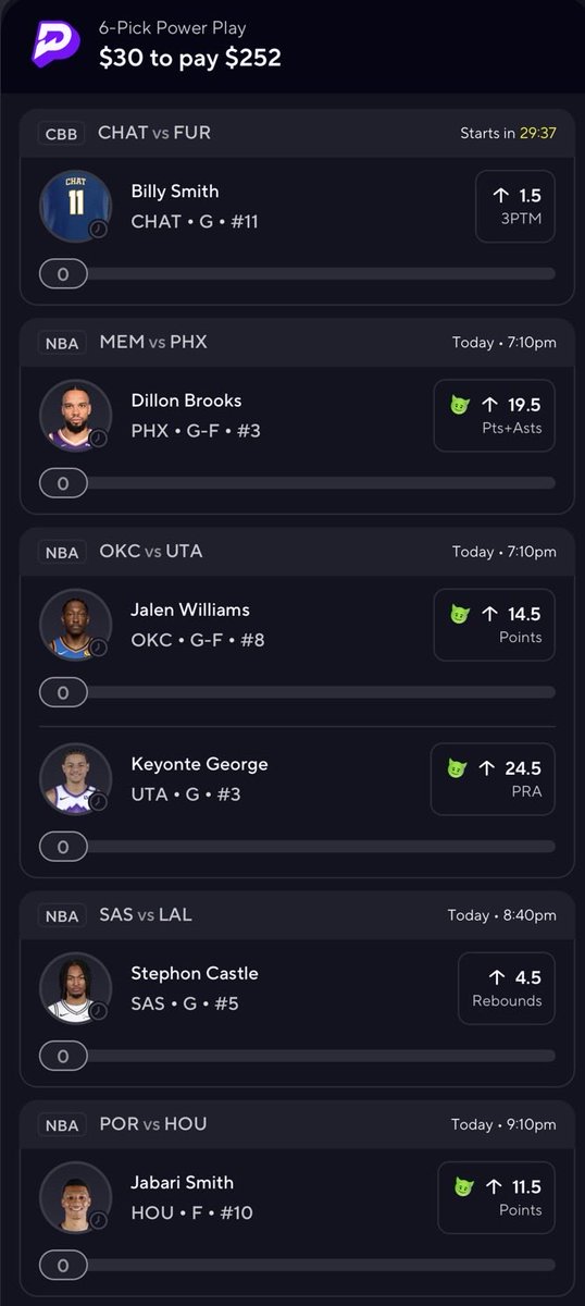 BankLinez's tweet photo. Best 6 man out here going back to the roots. 😮‍💨😤💪

❤️ if you tailing 

#PrizePicks | #PrizePicksNBA | #DailyFantasy https://t.co/mnz5OLHrjj