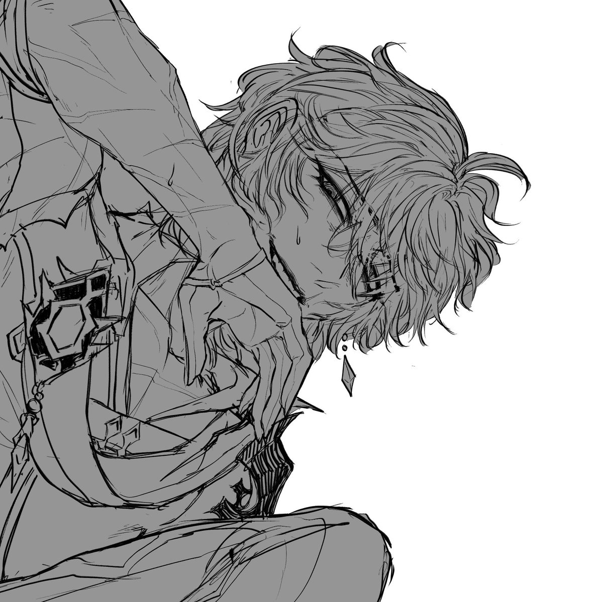 azleidmyson's tweet image. Full-body posing will be the death of me so much so im tempted to make a standee of this when I color it just for the hell of it