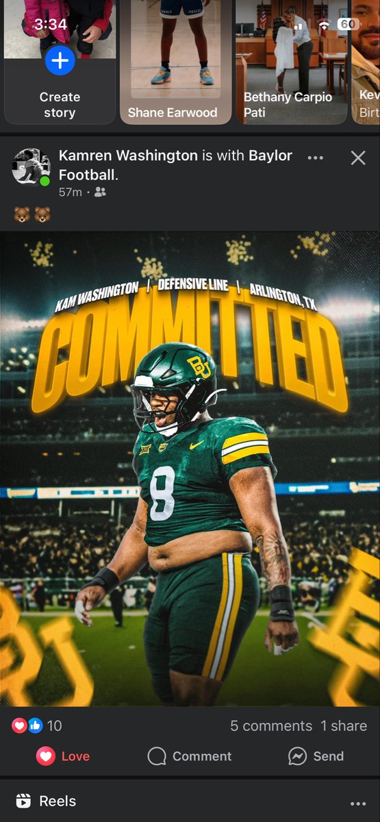 CoachLaborte's tweet image. Two Summit Jag D Linemen that played with each other in High School will now play together at Baylor!!!