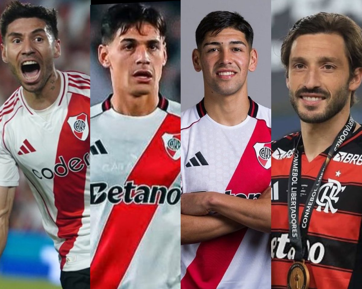 frabigol's tweet photo. ✅️ Gonzalo Montiel:
📐 1,75 CM ⚖️ 70KG 📊 IMC: 10/10

✅️ Martinez Quarta:
📐 1,83CM ⚖️ 75KG 📊 IMC: 10/10

✅️ Lautaro Rivero:
📐 1,85CM ⚖️80KG 📊 IMC: 9/10

✅️ Matías Viña:
📐1,80CM ⚖️ 70KG 📊 IMC: 10/10

River tiene la defensa con MEJOR INDICE de MASA CORPORAL del MUNDO. https://t.co/Ou8A8sOWtr