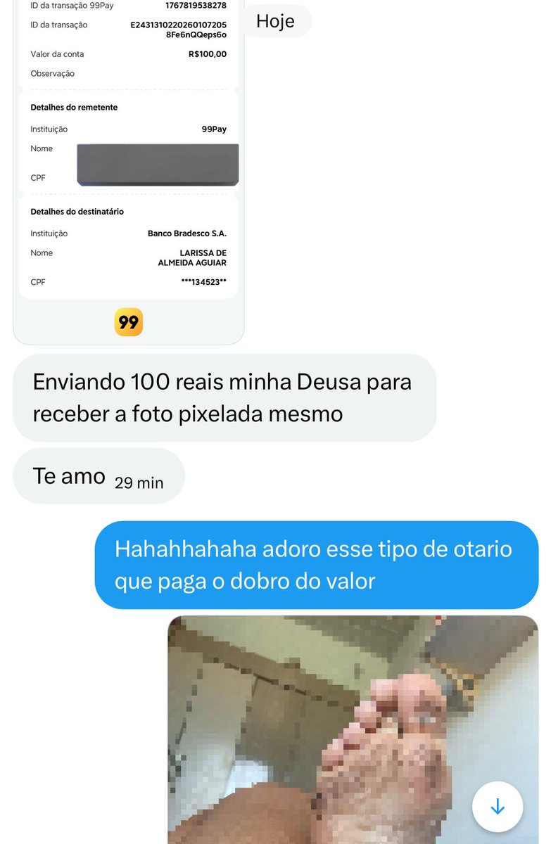 dommelalis's tweet image. Eu disse 50, mas esse otário resolveu enviar 100 reais. 🤣

Esse sabe o real significado de apreciar sua deusa e notar o próprio lugar. Ele nem curte podolatria, mas envia assim +

findomme | findom | findompt | findomuk | moneyslave | finsub | chien | goddess | femdom | humanatm
