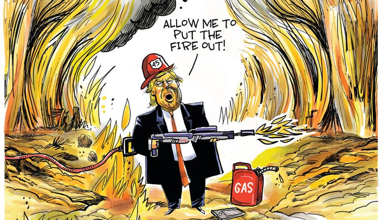 jordanbarr's tweet photo. fuck this fucking fuck into fucking oblivion

a political cartoon from June 2020, to be used forever for everything this scumbag does with the rest of his stupid, useless, miserable existence https://t.co/95v8HVk8yx