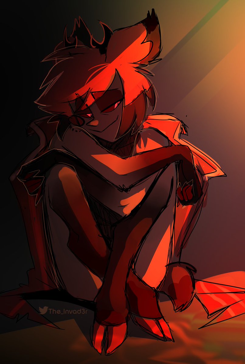 Day 7 of Doodle Daily of 2026
Went a little more experimental and relaxed with this doodle of Alastor.