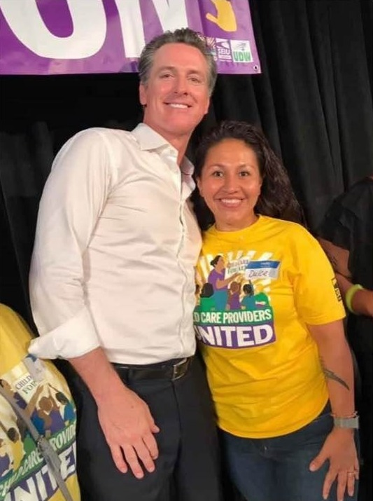 libsoftiktok's tweet image. Here's Gavin Newscum posing with the owner of a California daycare.

The same daycare that had a 2x deported CONVICTED S*X OFFENDER living there.

The more you know!