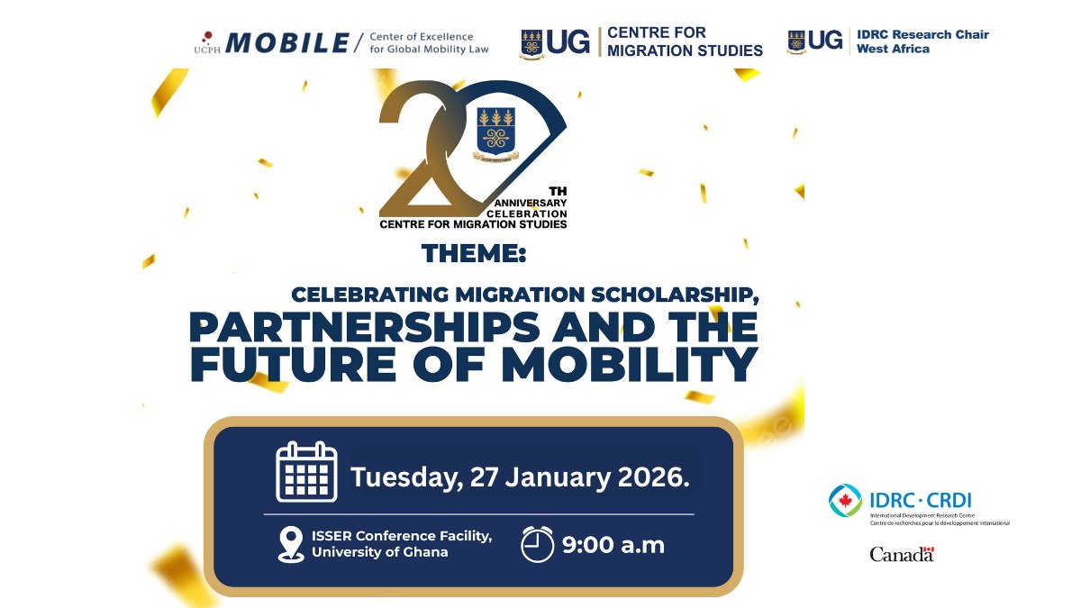 Centre for Migration Studies - UG tweet media