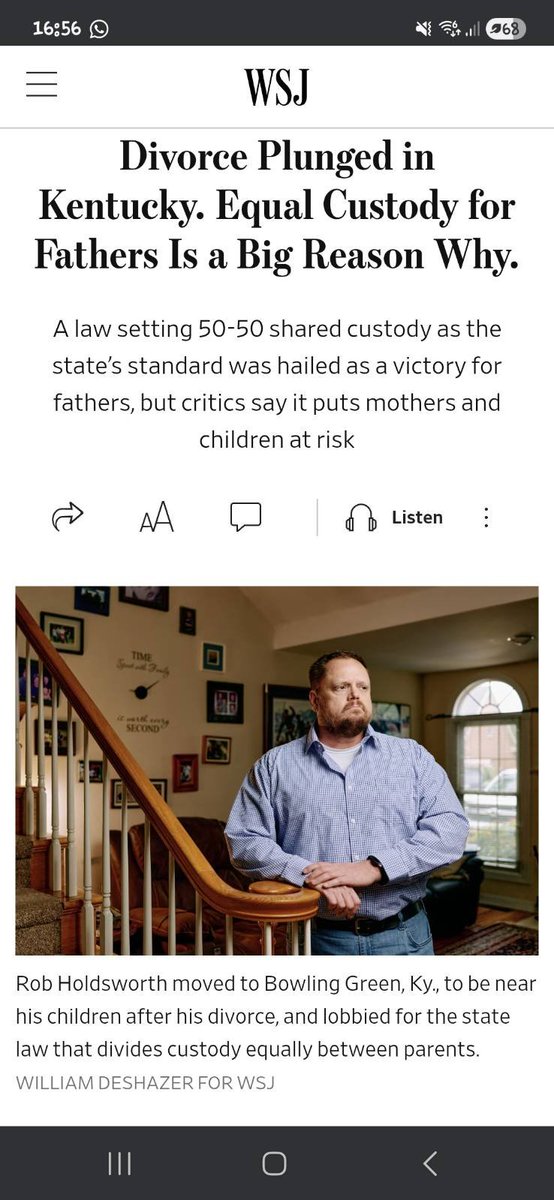 Custody should always be 50-50 by default unless something significantly alarming occurs that warrants a change. This is objectively moral and obvious. 

Yet when actual equality presents itself modern feminists scatter like cockroaches and leave men hanging out to dry. The very