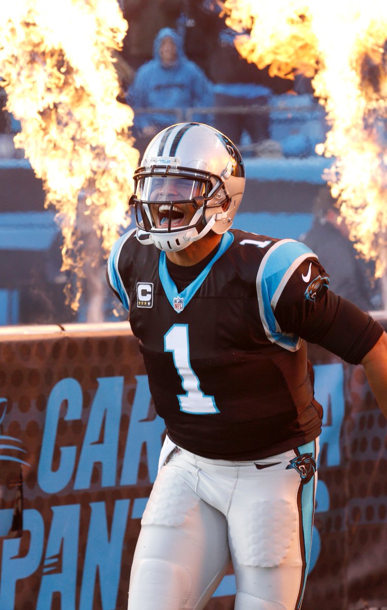 BleacherReport's tweet image. Cam Newton will be in Carolina for the Panthers first home playoff game in 10 years and will beat the 'Keep Pounding' drum ahead of kickoff 🔥🥁