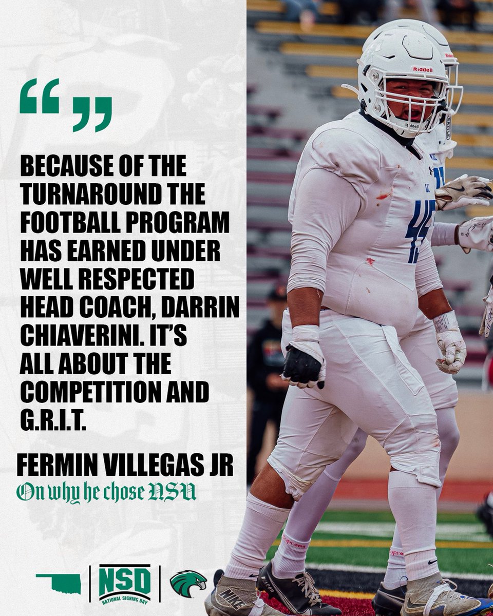 Northeastern State Football tweet media